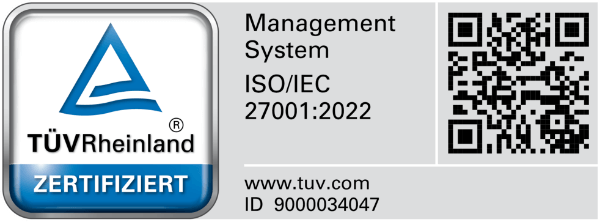 2025 Successful ISO 27001 certification (company-wide)